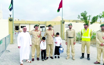 الصورة: الصورة: شرطة دبي تلتقي الطلبة وهيئات التدريس ضمن مبادرة «أمن المدارس»