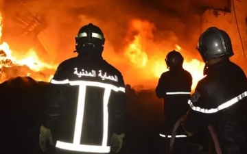 الصورة: الصورة: السيطرة على 9 حرائق بمناطق مختلفة في الجزائر