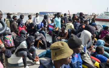 الصورة: الصورة: تونس تضبط 1200 مهاجر خلال 24 ساعة في حملة أمنية واسعة
