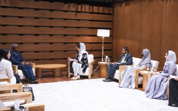 الصورة: الصورة: عبدالله بن زايد ووفد الإمارات يواصلون لقاءاتهم خلال الأسبوع رفيع المستوى للدورة الـ78 للجمعية العامة