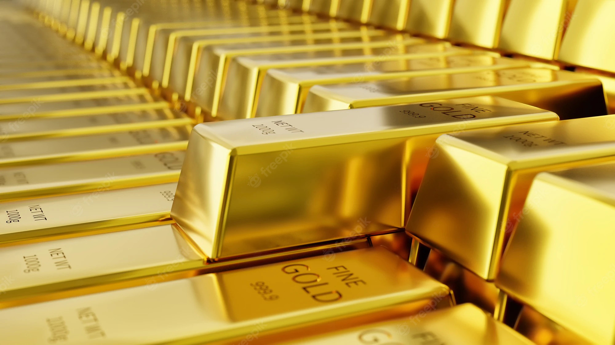 أسعار الذهب تتراجع إلى 1875 دولاراً