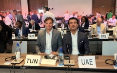 الصورة: الصورة: مشاركة فاعلة لدولة الإمارات في اجتماع الجمعية العمومية للاتحاد الدولي للتنس