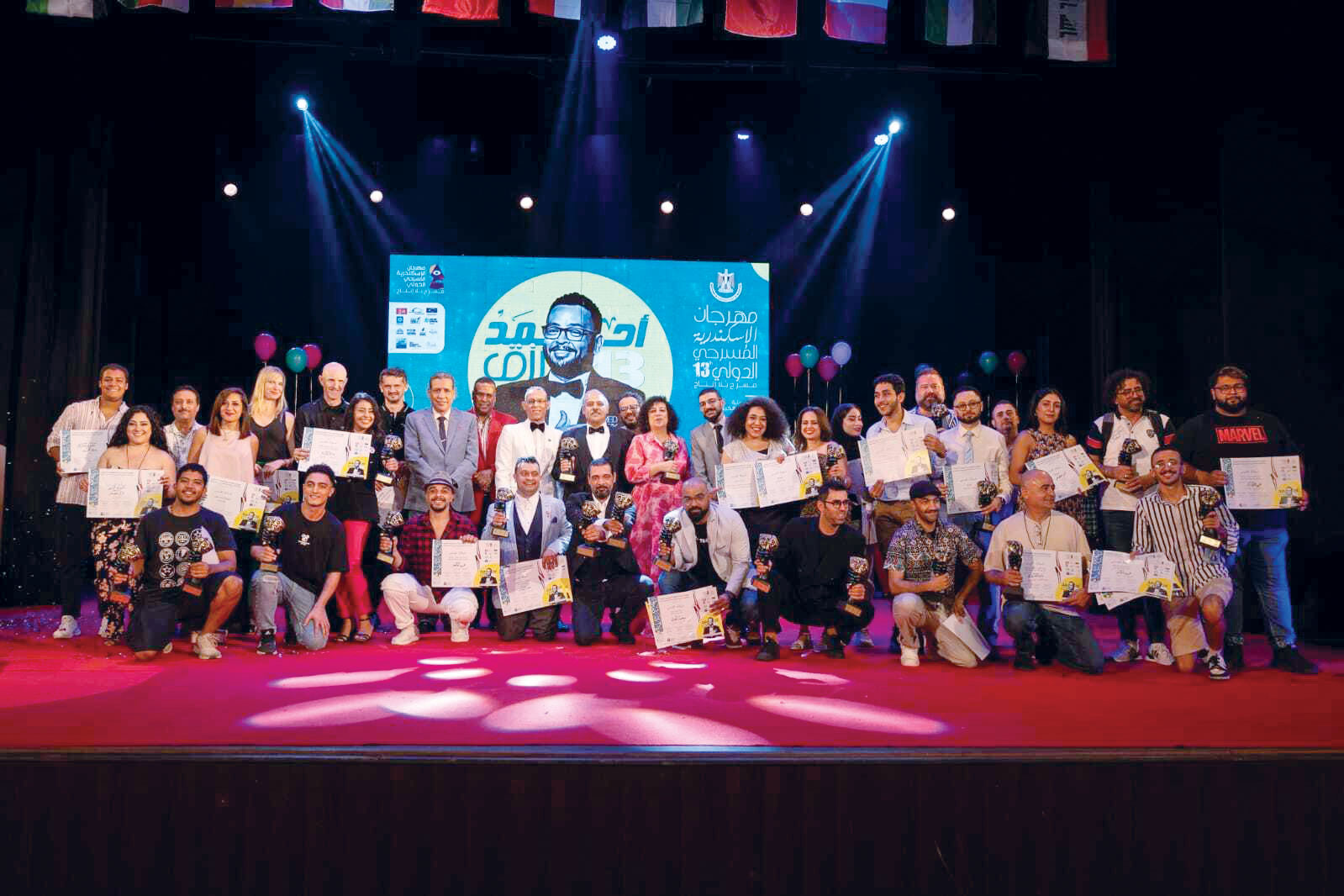 4 جوائز للفجيرة في مهرجان الإسكندرية للمسرح