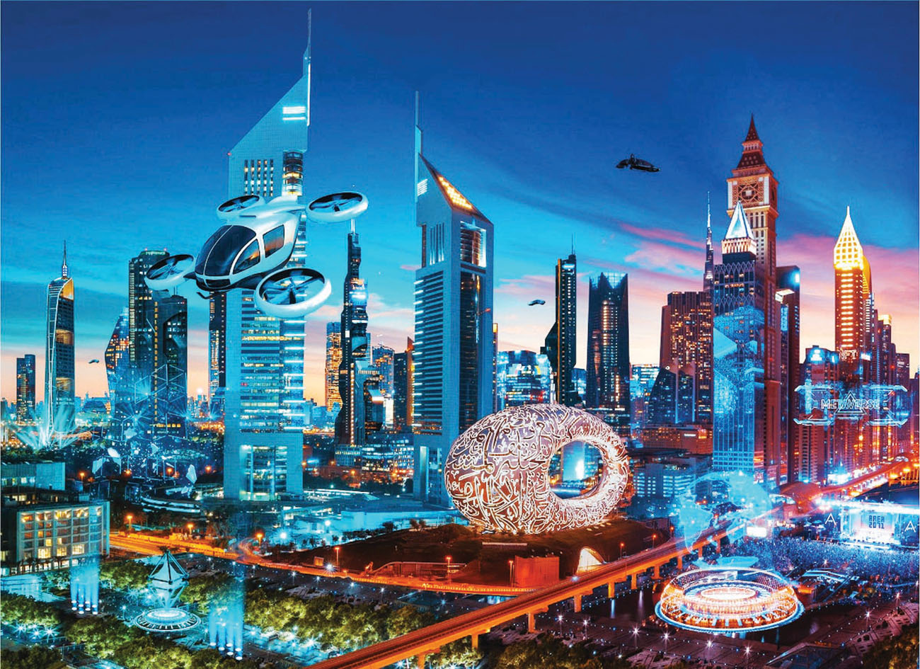 دبي الأولى إقليمياً للعمل في مجال التقنية