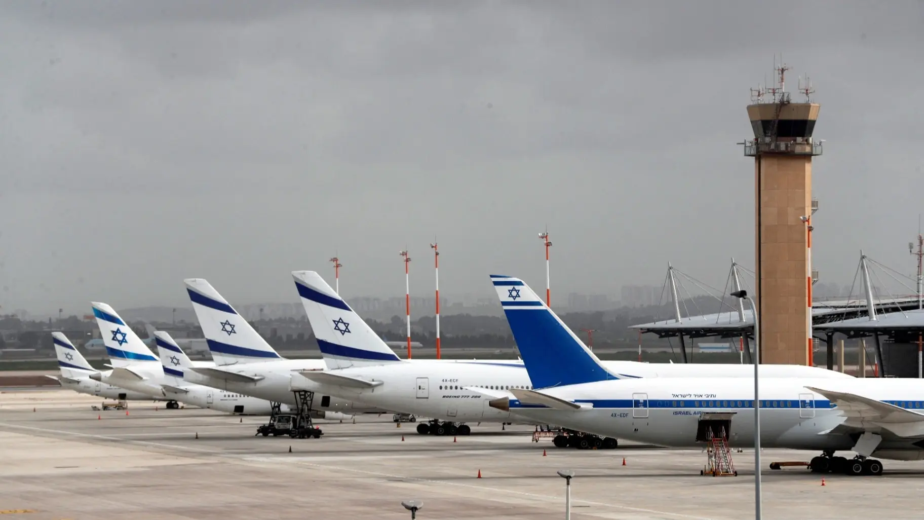 إلغاء عشرات الرحلات الجوية إلى تل أبيب