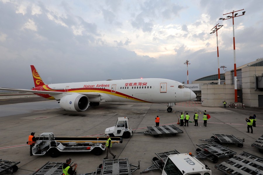 شركة هاينان إيرلاينز الصينية تلغي رحلاتها إلى تل أبيب بسبب الأوضاع الأمنية