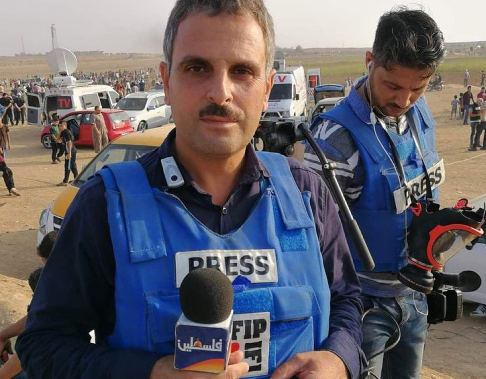 مقتل مراسل تلفزيون فلسطين بقصف إسرائيلي على غزة