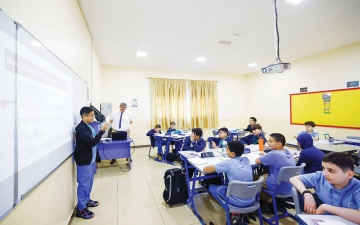 الصورة: الصورة: مدارس في أبوظبي تدرب طلبتها على نماذج امتحانات الفصل الأول