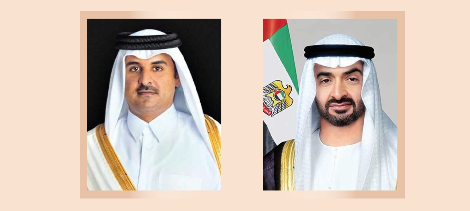 رئيس الدولة في مقدمة مستقبليه.. أمير قطر يصل الإمارات في زيارة أخوية