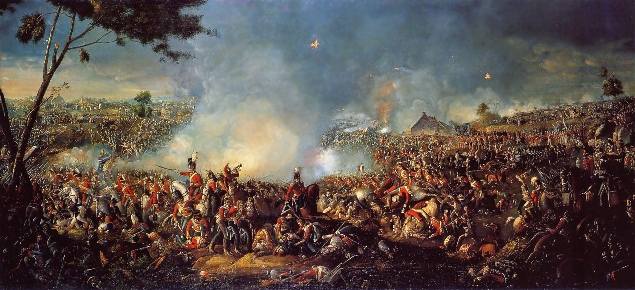الصورة : 1815 توقيع معاهدة باريس بعد هزيمة نابليون بونابرت في معركة واترلو.
