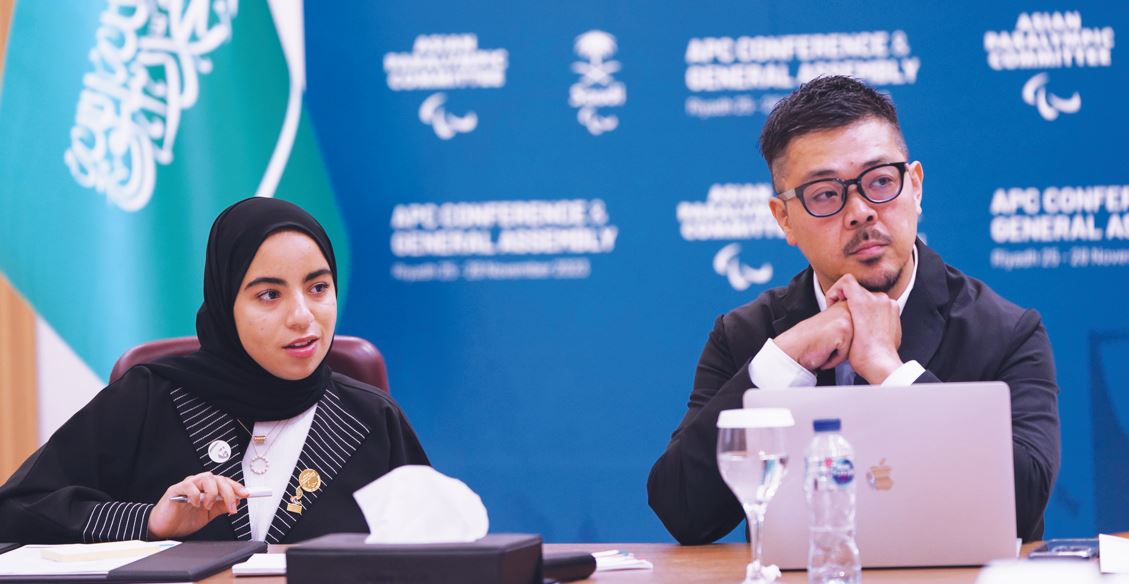 سلامة الخاطري بطلة الإمارات نائبة لرئيس مجلس اللاعبين البارالمبي الآسيوي