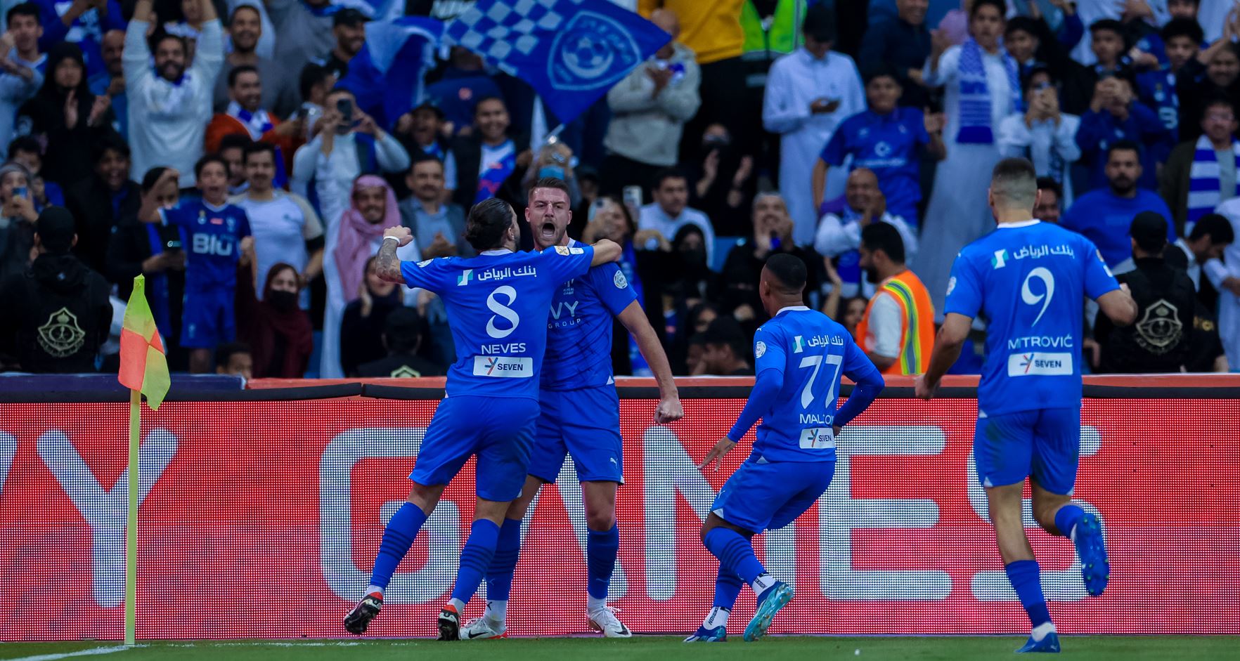 سافيتش وميتروفيتش يقودان الهلال للفوز على النصر في الدوري السعودي
