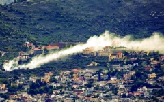 الصورة: الصورة: تسخين على الجبهة الشمالية ومقتل لبنانية وابنها