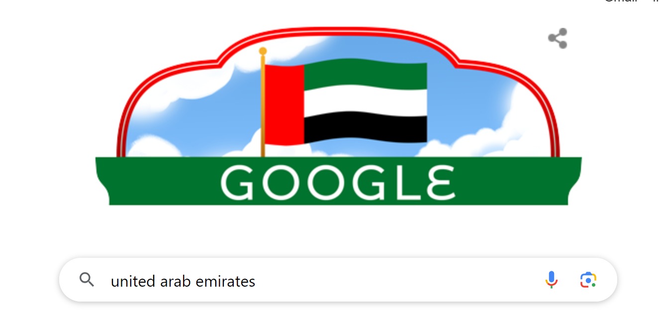 «غوغل» يشارك دولة الإمارات في احتفالها باليوم الوطني الـ 52