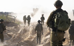 الصورة: الصورة: حماس تعلن عن أكبر هجوم ميداني ضد الجيش الإسرائيلي منذ توغله في غزة