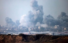 الصورة: الصورة: إسرائيل تكشف عن عدد الغارات الجوية على غزة منذ بدء الحرب