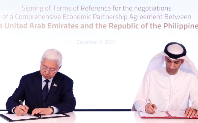 الصورة: الصورة: الإمارات والفلبين نحو شراكة اقتصادية شاملة