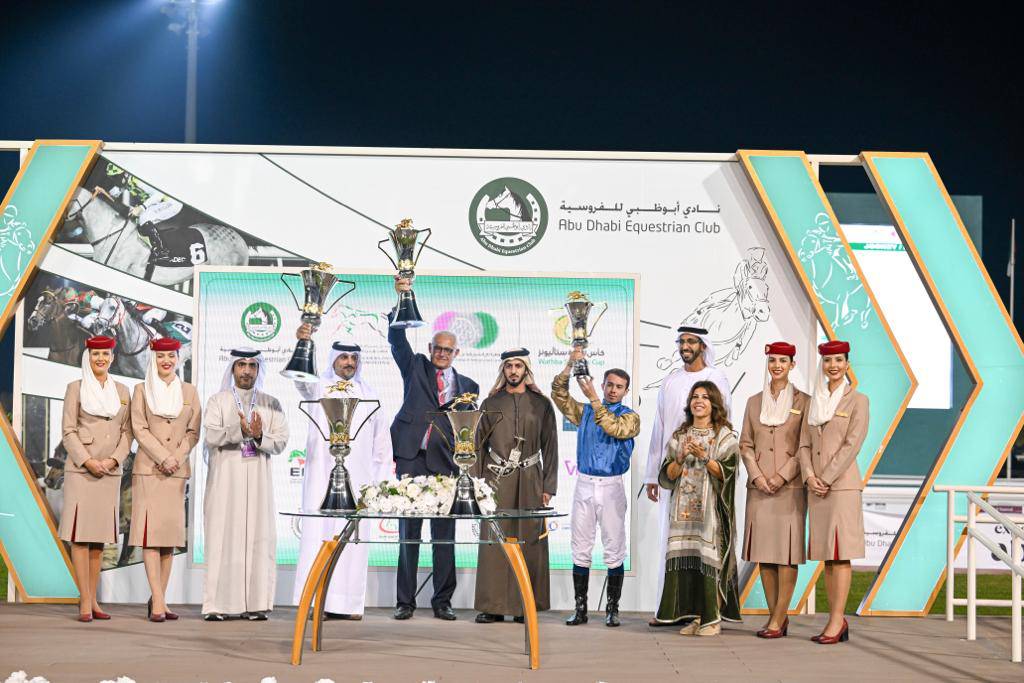 «جزيلة» تحرز كأس «أم الإمارات» و«عابس» ينتزع لقب «الجوهرة» في مضمار أبوظبي