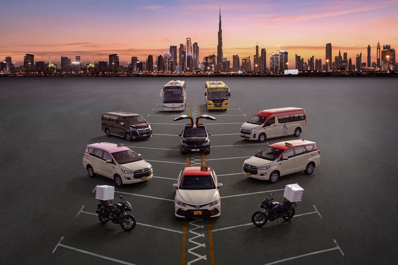 سهم تاكسي دبي يقفز 20 ‎%‎ خلال أول 15 دقيقة من التداول