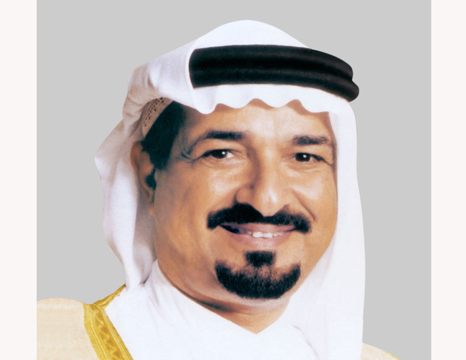 حاكم عجمان يعزي ملك البحرين بوفاة الشيخ عيسى بن مبارك بن حمد