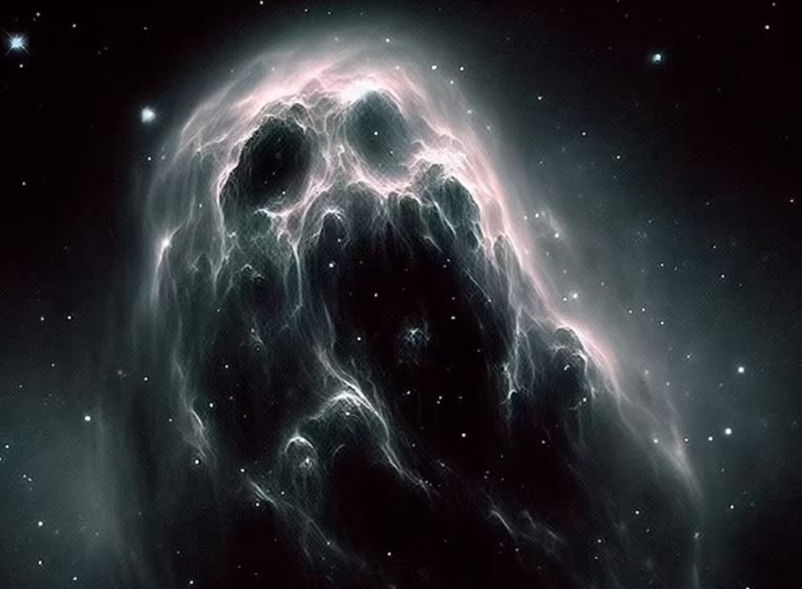 «ناسا» تلتقط صورة وجه يصرخ في الفضاء السحيق