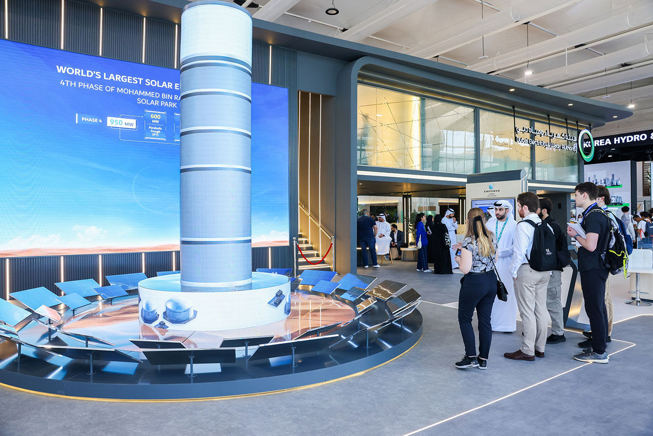 مشاريع ومبادرات هيئة كهرباء ومياه دبي تدعم أهداف مؤتمر الأطراف كوب28 لتسريع انتقال الطاقة
