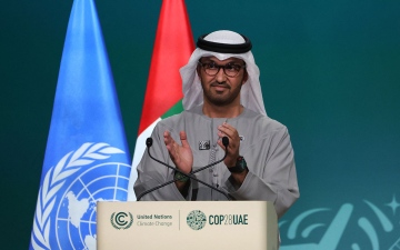 الصورة: الصورة: رئيس COP28: نغادر دبي برؤوس مرفوعة وسنمضي في المسار الذي رسمه «اتفاق الإمارات» للعالم