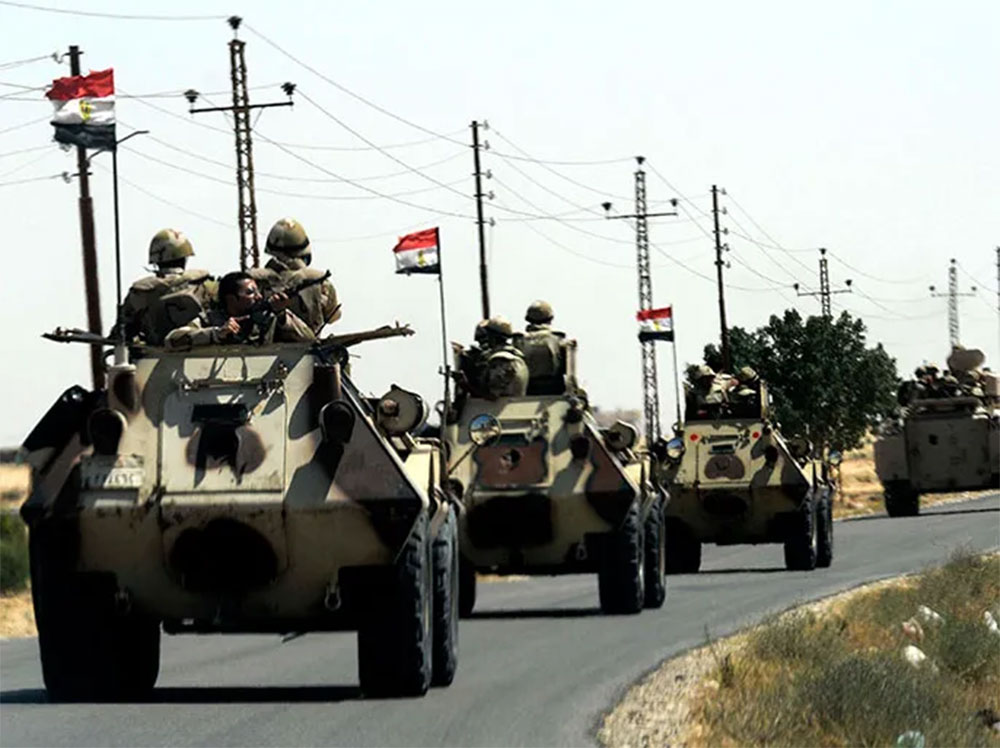 الجيش المصري يسقط مسيّرة في جنوب سيناء