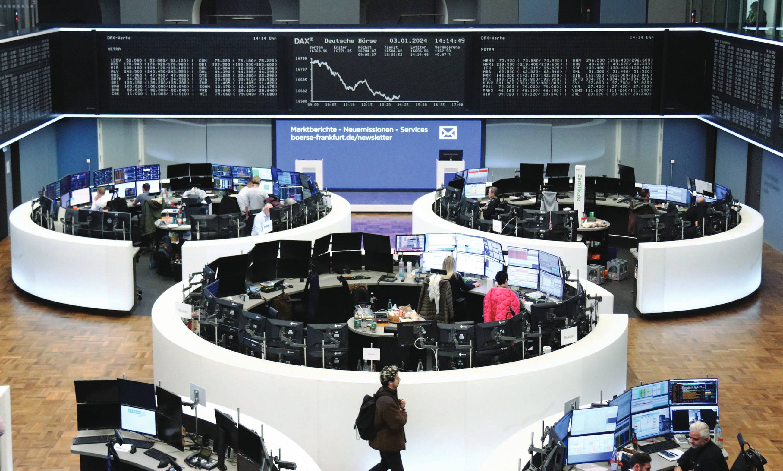 الأسهم الأوروبية تشهد أسوأ يوم لها منذ 8 أسابيع بعد انتعاش 2023