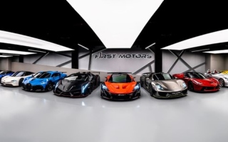الصورة: الصورة: فيرست موتورز.. أكبر صالة عرض للسيارات الفاخرة في دبي