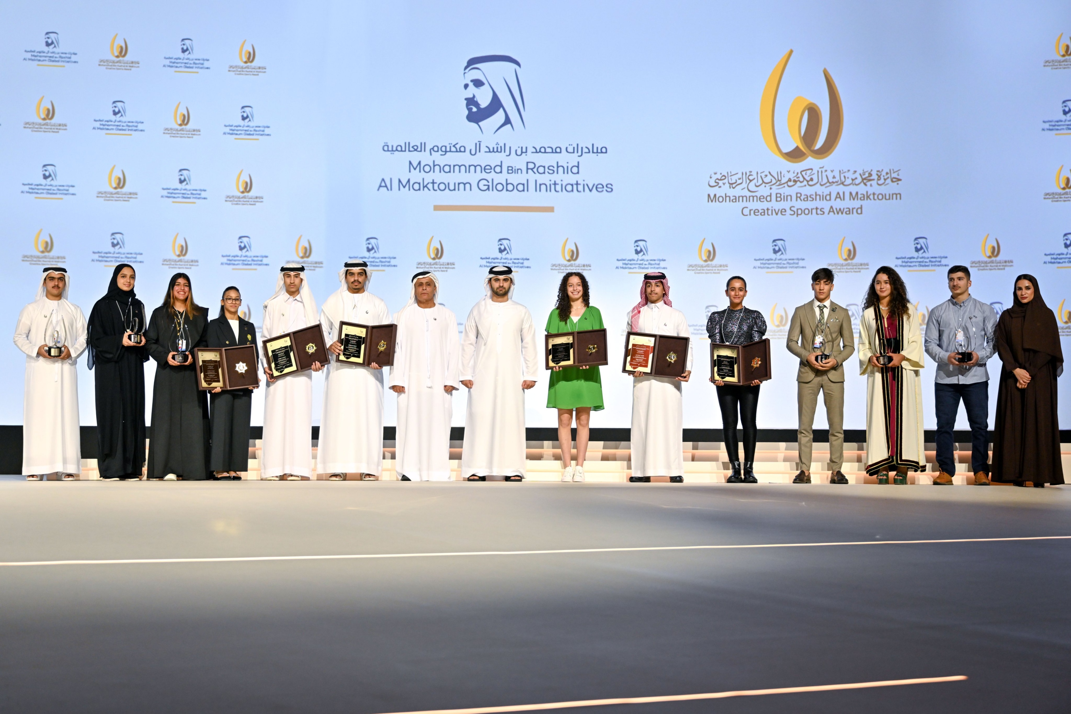 الفائزون بجائزة محمد بن راشد يشيدون بمبادرة الإمارات لتكريم المبدعين رياضياً