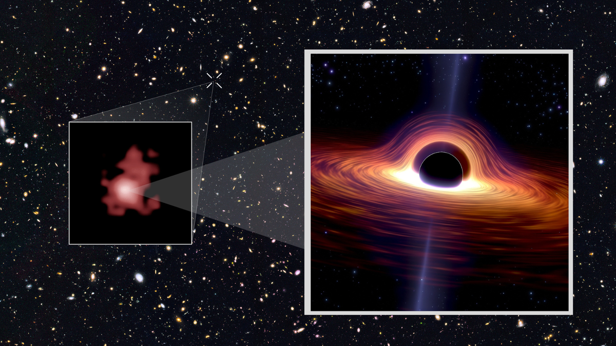 كتلته 1,6 مليون مرة كتلة الشمس .. اكتشاف أقدم ثقب أسود في الكون
