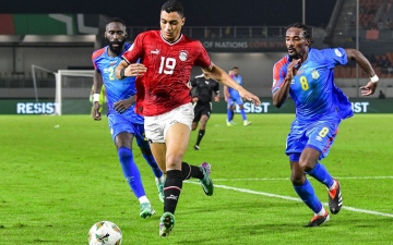 الصورة: الصورة: منتخب مصر يخسر بركلات الترجيح أمام الكونغو ويودع بطولة أمم أفريقيا