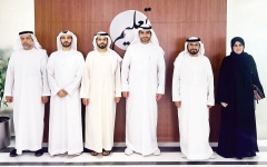 الصورة: الصورة: «الإمارات للتعليم» تبحث التعاون مع «الشؤون الإسلامية والأوقاف»