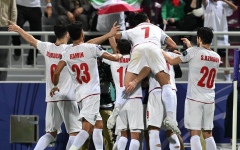 الصورة: الصورة: سوريا تودع كأس آسيا من دور الستة عشر بالخسارة أمام إيران بركلات الترجيح