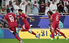 الصورة: الصورة: قطر تلاقي الأردن في نهائي كأس آسيا