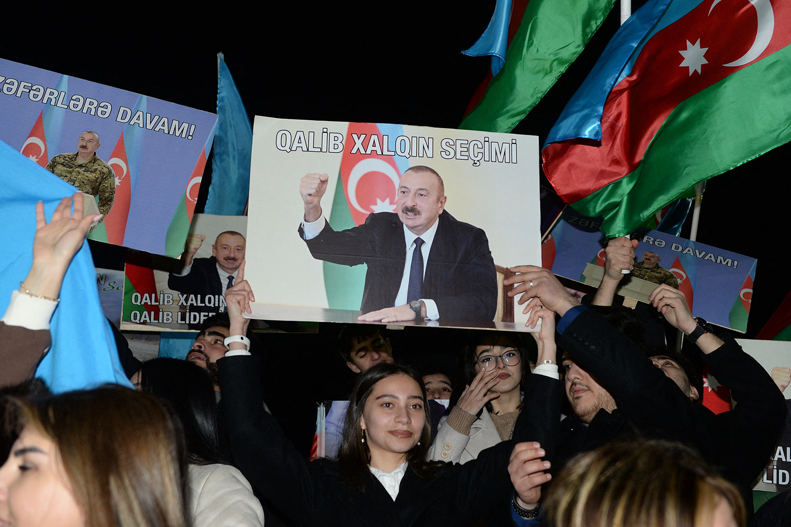 نتائج أولية: إلهام علييف يفوز بولاية رئاسية خامسة في أذربيجان