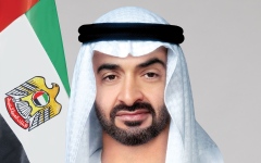 الصورة: الصورة: رئيس الدولة: أبارك لأخي تميم بن حمد والأشقاء في قطر الفوز بكأس آسيا