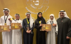 الصورة: الصورة: نادي الإمارات العلمي يحرز بـ 4 ميداليات في المعرض الدولي للاختراعات