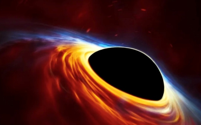 الصورة: الصورة: ثقب أسود يمتص شمساً كل يوم