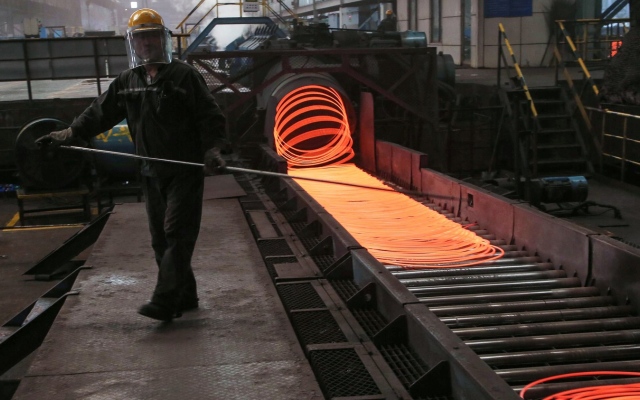 الصورة: الصورة: توقعات بزيادة إنتاج الفولاذ في الصين والهند