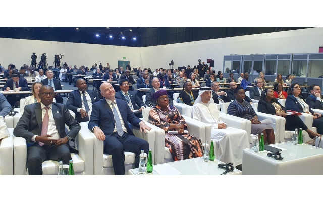 الصورة: الصورة: «توجيهية» المؤتمر البرلماني لمنظمة التجارة العالمية تنعقد في أبوظبي