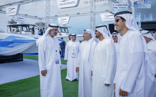 الصورة: الصورة: أحمد بن سعيد: رؤية القيادة دبي مركزاً عالمياً للتميز بالخدمات البحرية