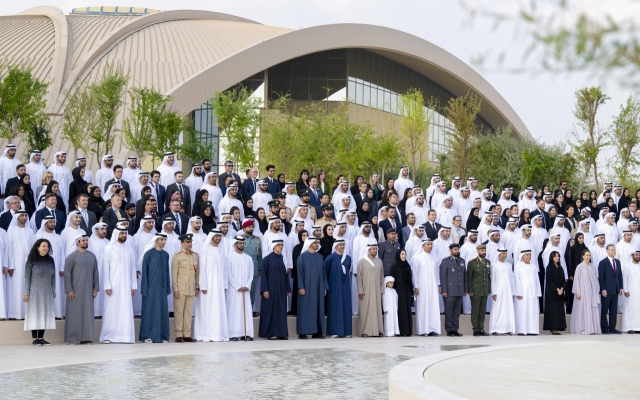الصورة: الصورة: محمد بن زايد: الإمارات ماضية في التزامها بالعمل المناخي وبناء الشراكات لخير الكوكب وأجيال المستقبل