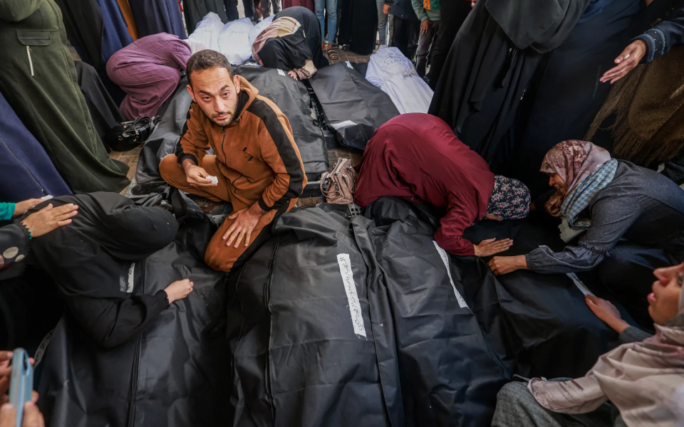 الصورة: الصورة: قلق متزايد على مدنيي غزة وحصيلة القتلى نحو 30 ألفا رغم مساعي الهدنة