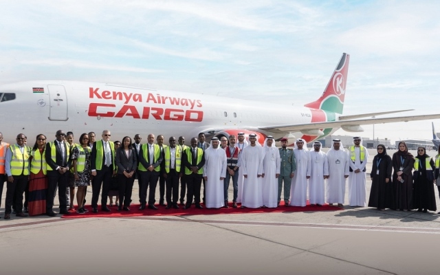 الصورة: الصورة: «كينيا للشحن الجوي» تسير رحلات من مطار الشارقة