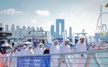 الصورة: الصورة: حمدان بن محمد: معرض دبي العالمي للقوارب يعكس إرث دبي البحري العريق