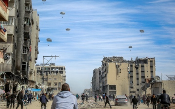 الصورة: الصورة: كيف ستقوم الولايات المتحدة بإسقاط مساعدات جوية لغزة؟