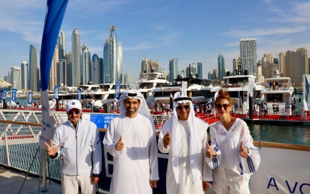 الصورة: الصورة: معرض دبي العالمي للقوارب يمدد شراكته مع «دبي هاربر»