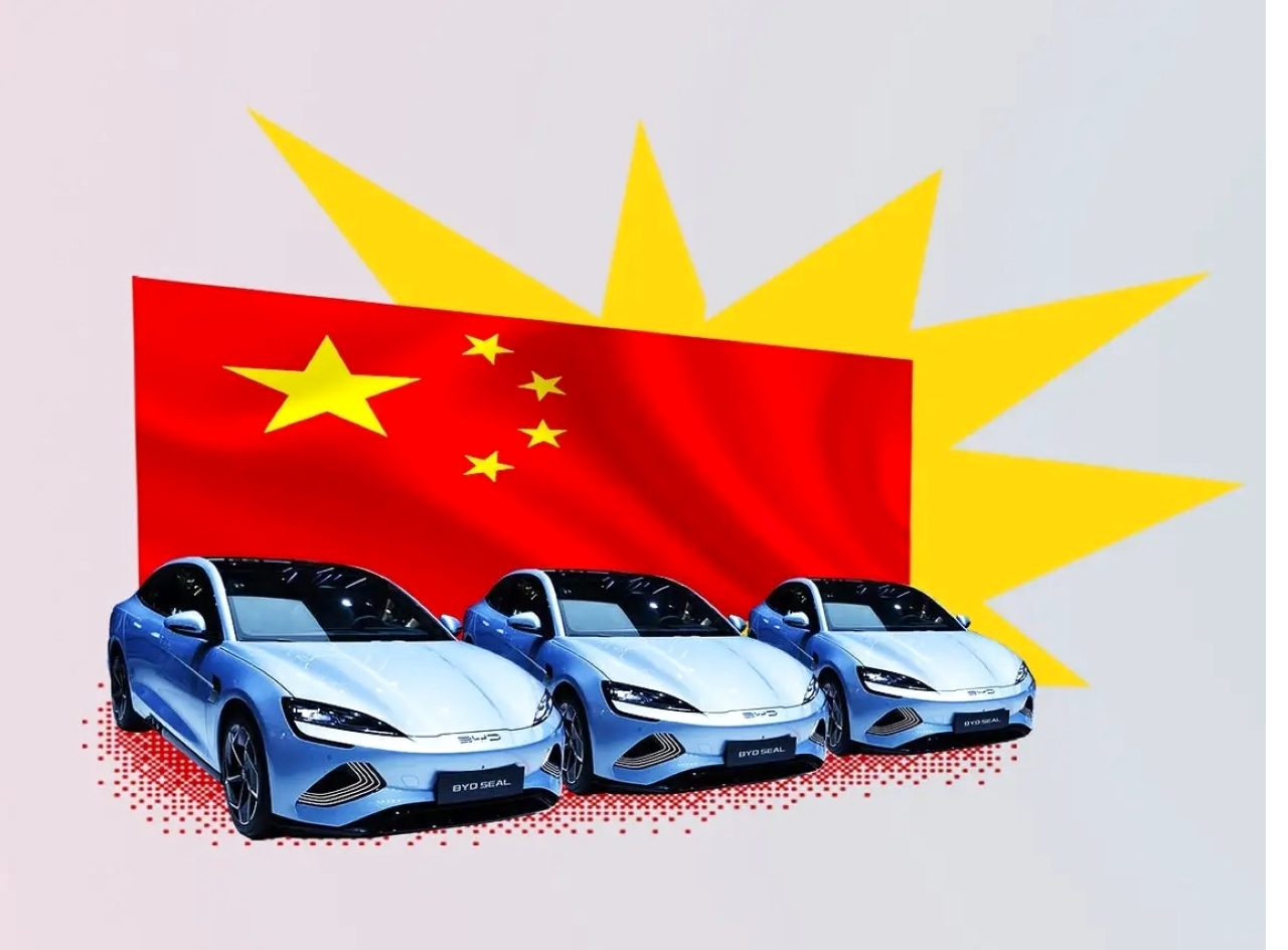 السيارات الكهربائية الصينية تتقدم بقوة على منافستها الأمريكية